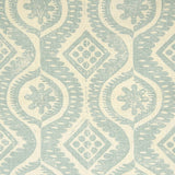 LEE JOFA - DAMASK- AQUA - Wallcovering by the Yard