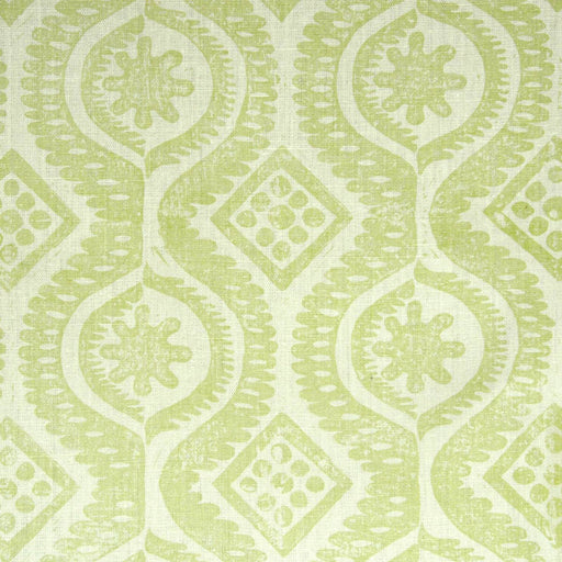 LEE JOFA - DAMASK- LIME - Wallcovering by the Yard LIME