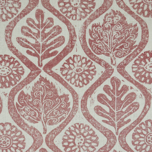 LEE JOFA - OAKLEAVES- PINK - Wallcovering by the Yard PINK