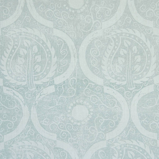 LEE JOFA - PERSIAN LEAF- AQUA - Wallcovering by the Yard AQUA
