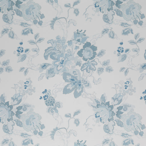LEE JOFA - PARNHAM- BLUE - Wallcovering by the Yard BLUE