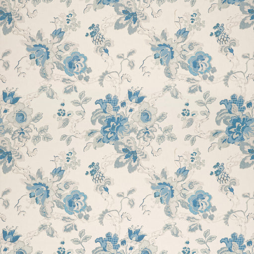 LEE JOFA - PARNHAM- AZURE - Wallcovering by the Yard AZURE