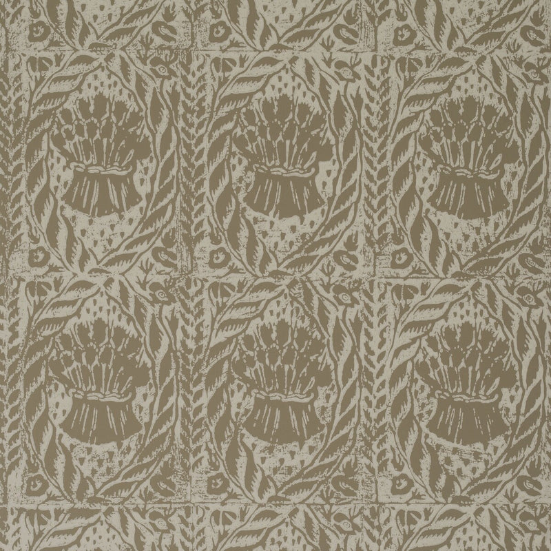 LEE JOFA - CORNSTOOKS WP- SMOKY QTZ - Wallcovering by the Roll SMOKY QTZ