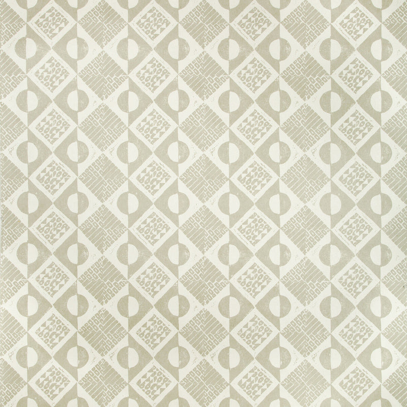 LEE JOFA - CIRCLES AND SQUARES WP- DOVE - Wallcovering by the Yard DOVE