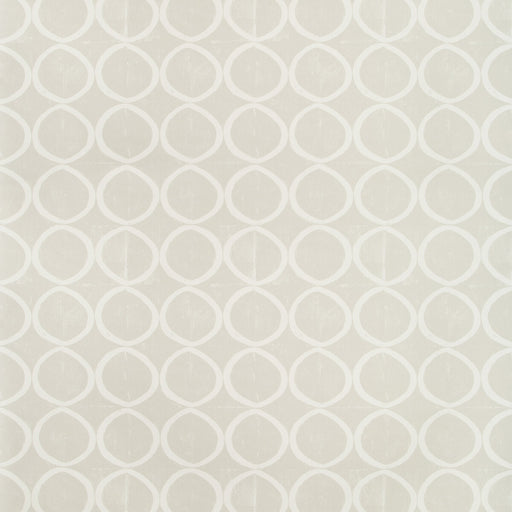 LEE JOFA - CIRCLES WALLPAPER- PALE TAUPE - Wallcovering by the Yard PALE TAUPE
