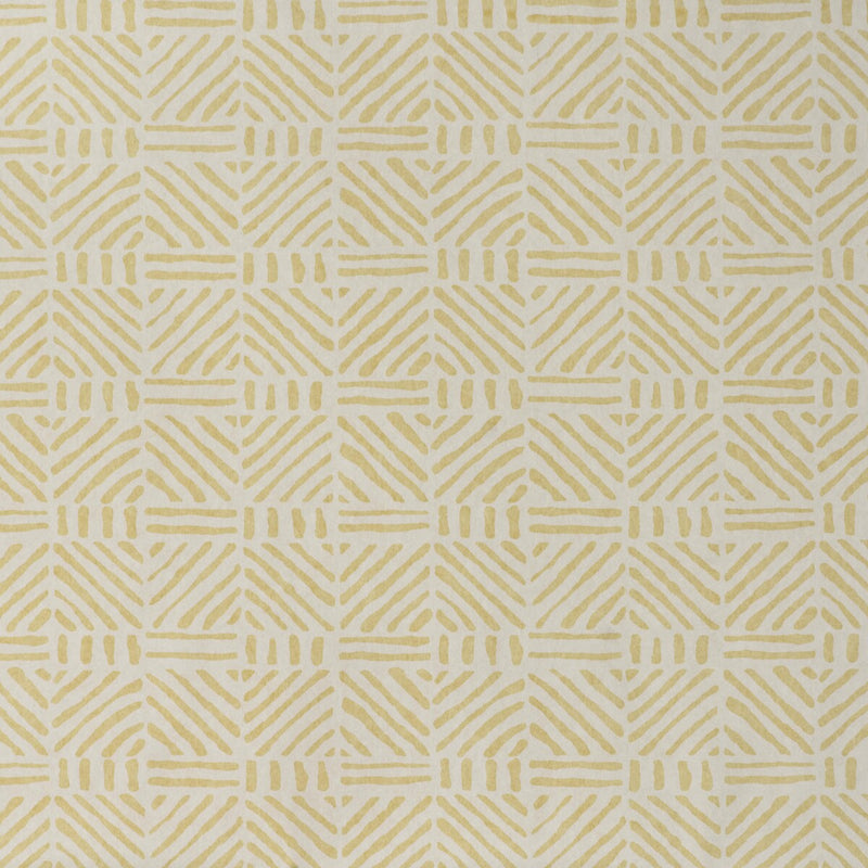 LEE JOFA - LINWOOD WP- YELLOW - Wallcovering by the Yard YELLOW