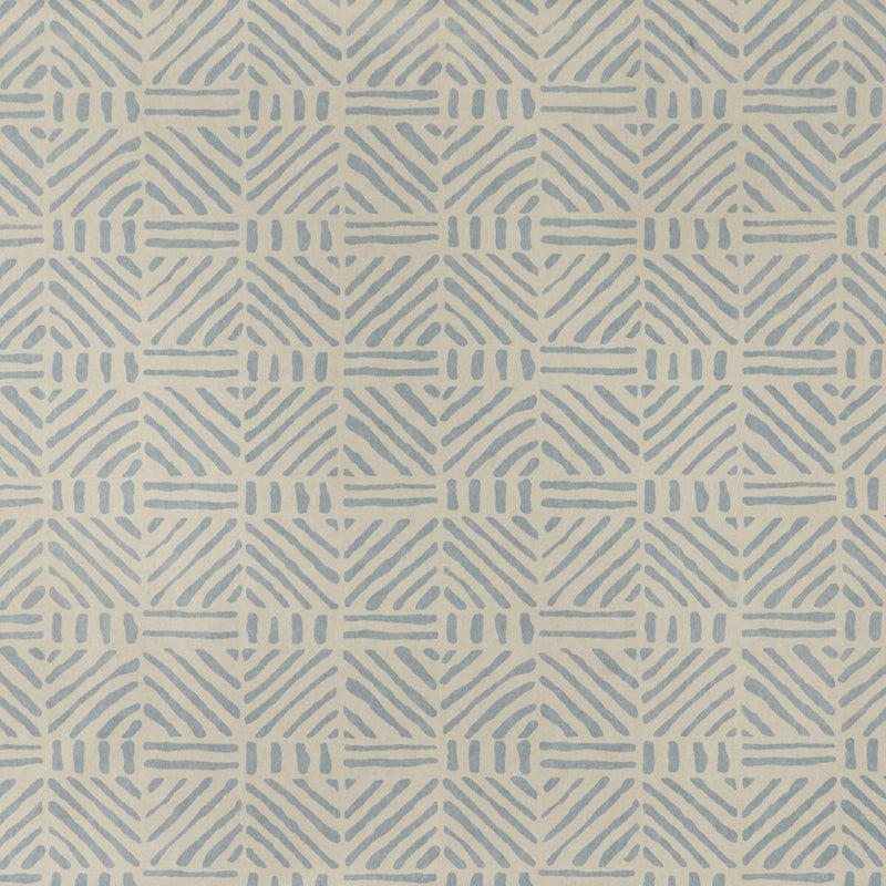 LEE JOFA - LINWOOD WP- BLUE - Wallcovering by the Yard BLUE