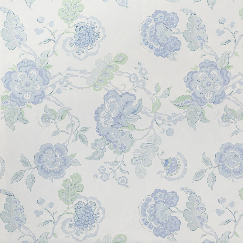 LEE JOFA - SOMERSET WP- OCEAN - Wallcovering by the Yard OCEAN