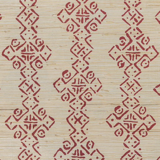 LEE JOFA - MALI GRASSCLOTH- RUBY - Wallcovering by the Yard RUBY
