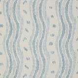 LEE JOFA - IKAT STRIPE WP- PALE BLUE - Wallcovering by the Roll