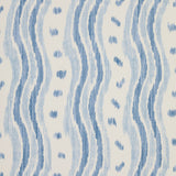 LEE JOFA - IKAT STRIPE WP- AZURE - Wallcovering by the Roll