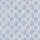 LEE JOFA - CHAIN WALLPAPER- BLUE - Wallcovering by the Roll