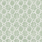LEE JOFA - CHAIN WALLPAPER- GREEN - Wallcovering by the Roll
