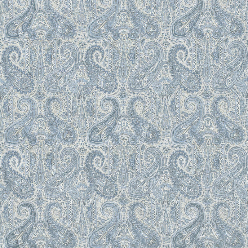 LEE JOFA - LEIGHTON- BLUE - Wallcovering by the Yard BLUE