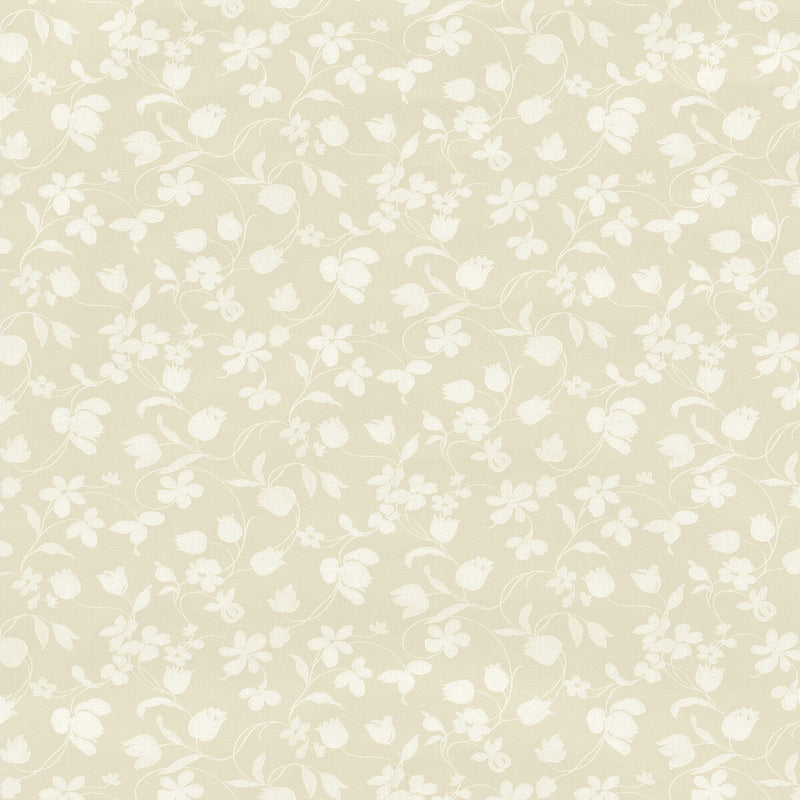 LEE JOFA - MAYFIELD WALLPAPER- WHITE - Wallcovering by the Yard WHITE