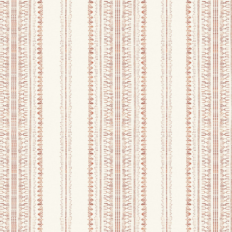 PURE EDIT - BODO STRIPE - GINGER - Fabric By The YARD