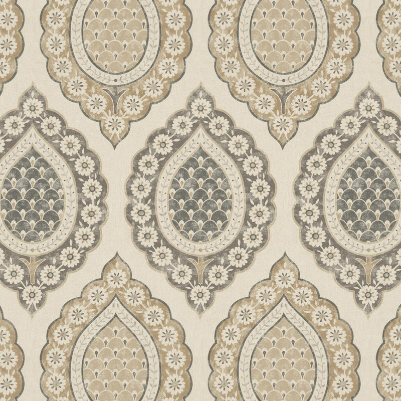 PURE EDIT - INDIENNE - ESPRESSO - Fabric By The YARD