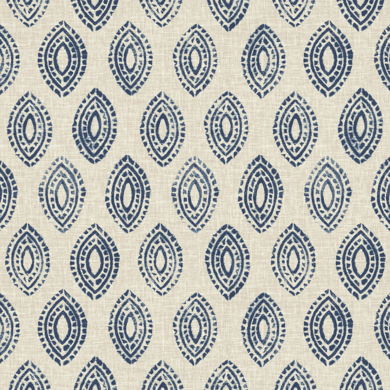 PURE EDIT - MARRA - INDIGO - Fabric By The YARD
