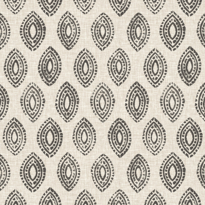 PURE EDIT - MARRA - CHARCOAL - Fabric By The YARD