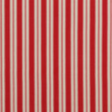 BAKER LIFESTYLE - TANGO TICKING- RED - Fabric by the Yard
