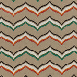 BAKER LIFESTYLE - SOMBRERO- EMERALD/SPICE - Fabric by the Yard