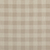 BAKER LIFESTYLE - BLOCK CHECK- STONE - Fabric by the Yard