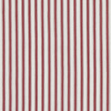 BAKER LIFESTYLE - SHERBORNE TICKING- RED - Fabric by the Yard