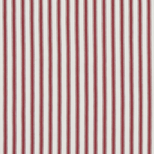 BAKER LIFESTYLE - SHERBORNE TICKING- RED - Fabric by the Yard RED