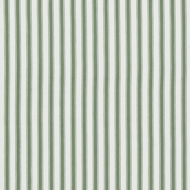 BAKER LIFESTYLE - SHERBORNE TICKING- GREEN - Fabric by the Yard GREEN