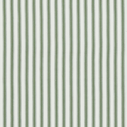 BAKER LIFESTYLE - SHERBORNE TICKING- GREEN - Fabric by the Yard GREEN