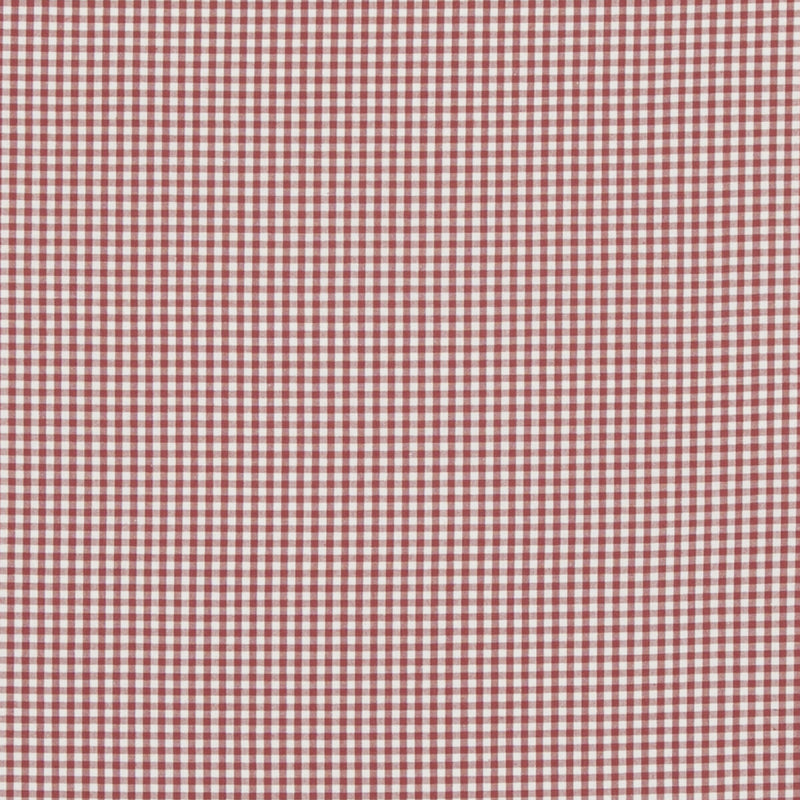 BAKER LIFESTYLE - SHERBORNE GINGHAM- RED - Fabric by the Yard RED