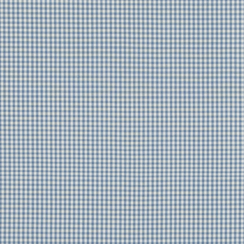 BAKER LIFESTYLE - SHERBORNE GINGHAM- SOFT BLUE - Fabric by the Yard SOFT BLUE