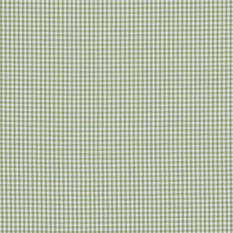 BAKER LIFESTYLE - SHERBORNE GINGHAM- GREEN - Fabric by the Yard GREEN
