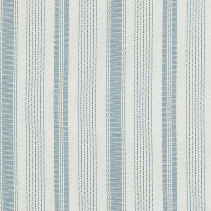BAKER LIFESTYLE - PURBECK STRIPE- AQUA - Fabric by the Yard AQUA