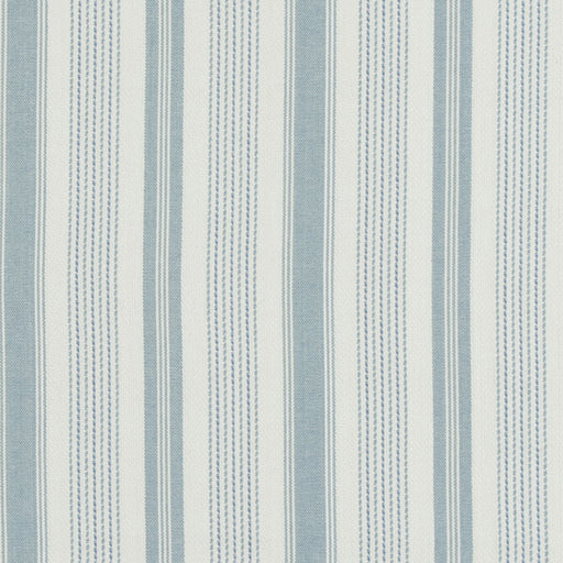 BAKER LIFESTYLE - PURBECK STRIPE- AQUA - Fabric by the Yard AQUA