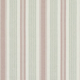 BAKER LIFESTYLE - PURBECK STRIPE- PINK/GREEN - Fabric by the Yard