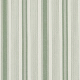 BAKER LIFESTYLE - PURBECK STRIPE- GREEN - Fabric by the Yard