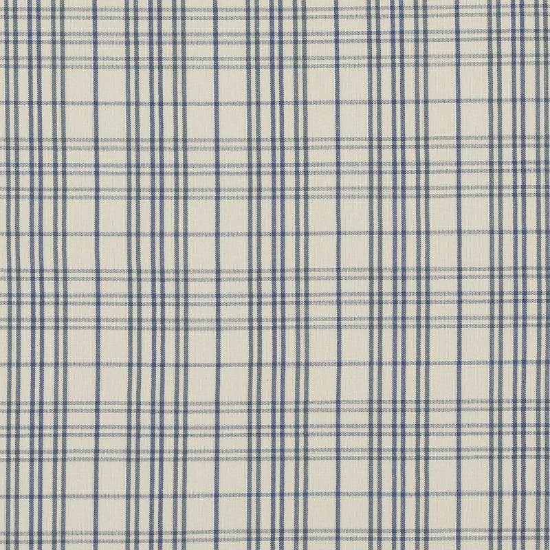 BAKER LIFESTYLE - PURBECK CHECK- BLUE - Fabric by the Yard BLUE