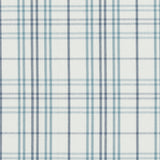 BAKER LIFESTYLE - PURBECK CHECK- AQUA - Fabric by the Yard
