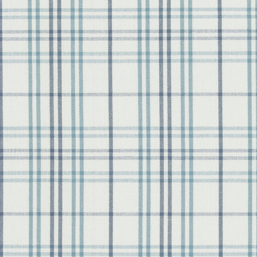 BAKER LIFESTYLE - PURBECK CHECK- AQUA - Fabric by the Yard AQUA
