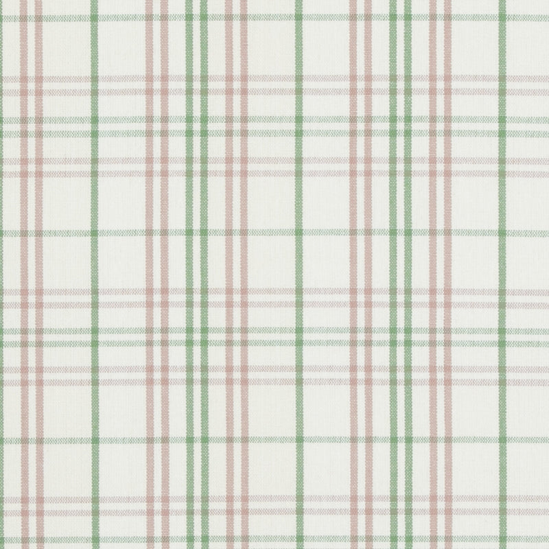 BAKER LIFESTYLE - PURBECK CHECK- PINK/GREEN - Fabric by the Yard PINK/GREEN