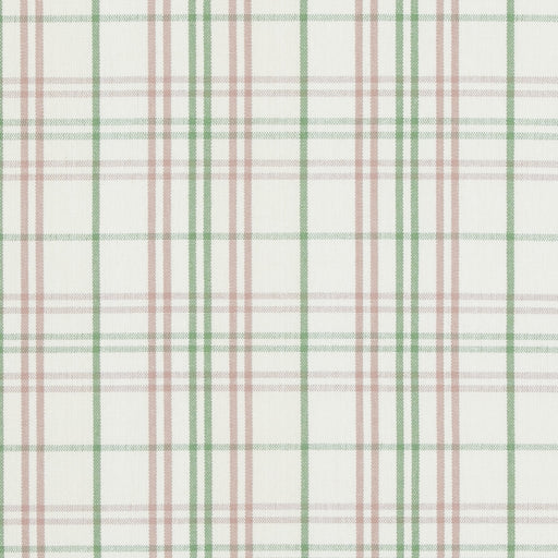 BAKER LIFESTYLE - PURBECK CHECK- PINK/GREEN - Fabric by the Yard PINK/GREEN