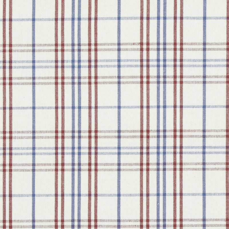 BAKER LIFESTYLE - PURBECK CHECK- RED/BLUE - Fabric by the Yard RED/BLUE