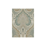 BAKER LIFESTYLE - LATIKA- AQUA/TAUPE - Fabric by the Yard