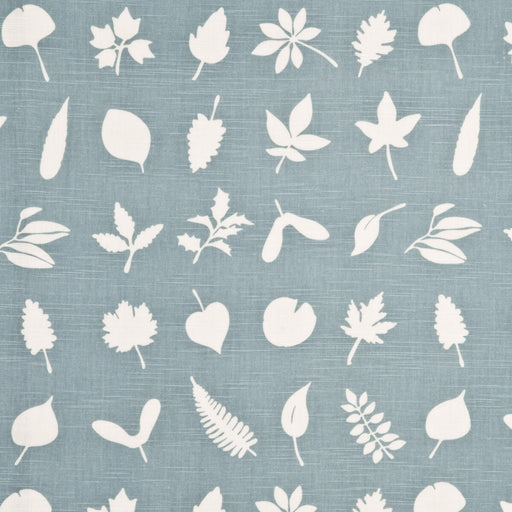 BAKER LIFESTYLE - TUMBLING LEAVES- AQUA - Fabric by the Yard AQUA