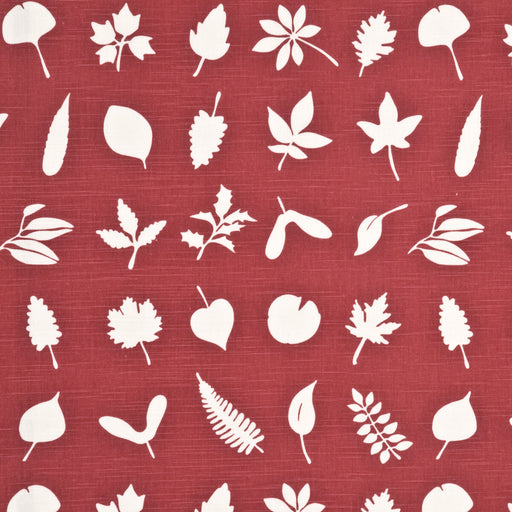 BAKER LIFESTYLE - TUMBLING LEAVES- RED - Fabric by the Yard RED