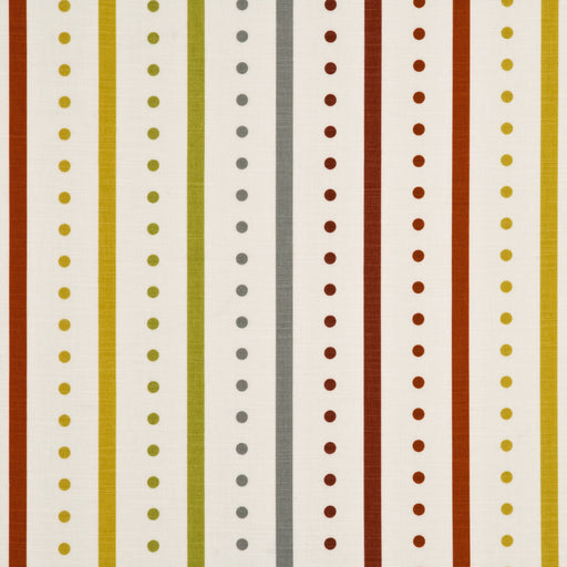 BAKER LIFESTYLE - OPERA STRIPE- RED/GOLD - Fabric by the Yard RED/GOLD