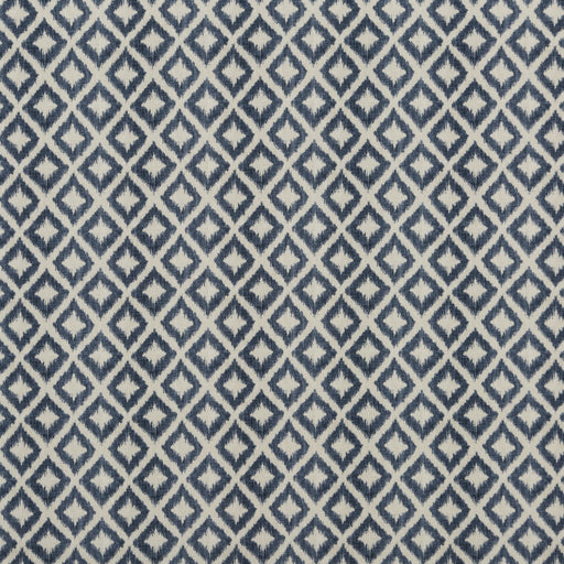 BAKER LIFESTYLE - SALSA DIAMOND- INDIGO - Fabric by the Yard INDIGO