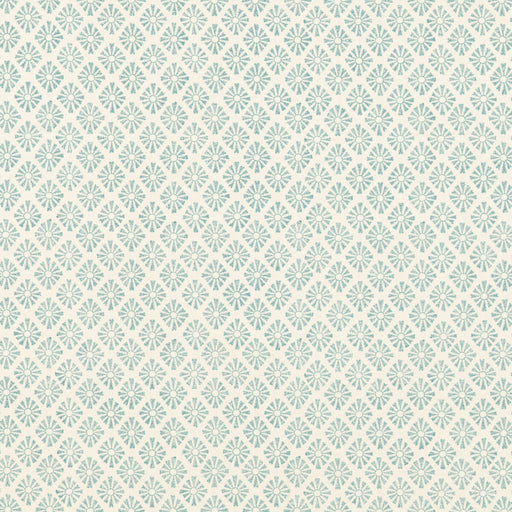BAKER LIFESTYLE - SUNBURST- AQUA - Fabric by the Yard AQUA