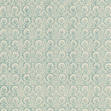 BAKER LIFESTYLE - POLLEN TRAIL- AQUA - Fabric by the Yard